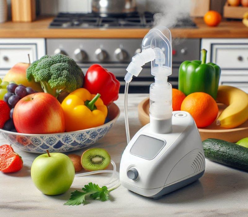 nebulizer and healthy foods