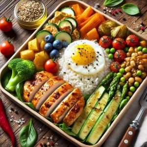 high protein meal
